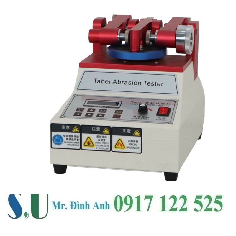 Máy kiểm tra mài mòn Taber – Giải pháp “test độ bền” vật liệu chính xác cho nhà máy