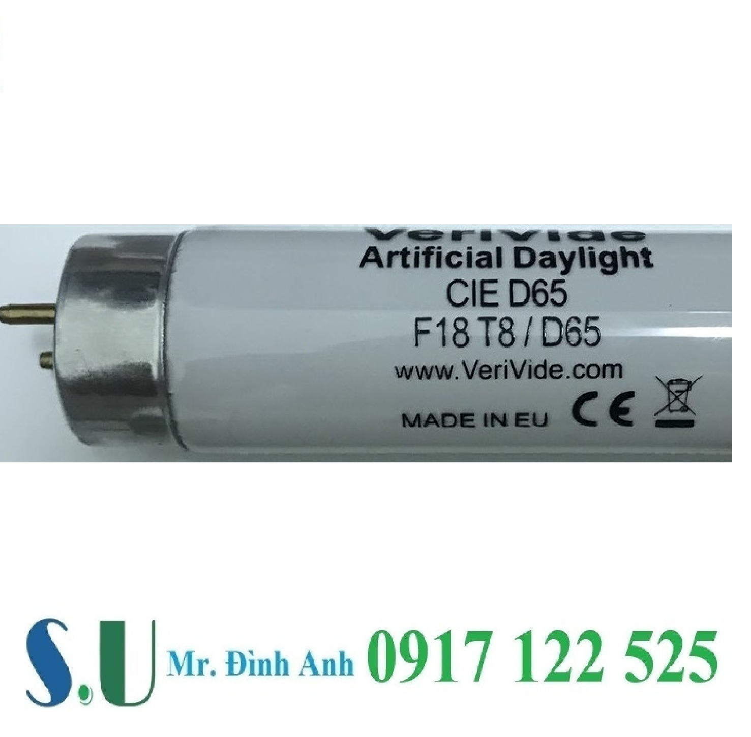 Bóng đèn D65 so màuF18T8 / D65 Verivide