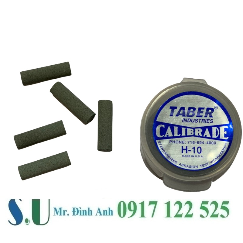 Thanh mài H-10 hãng Taber loại 5 thanh – Giải pháp test mài mòn chuẩn quốc tế